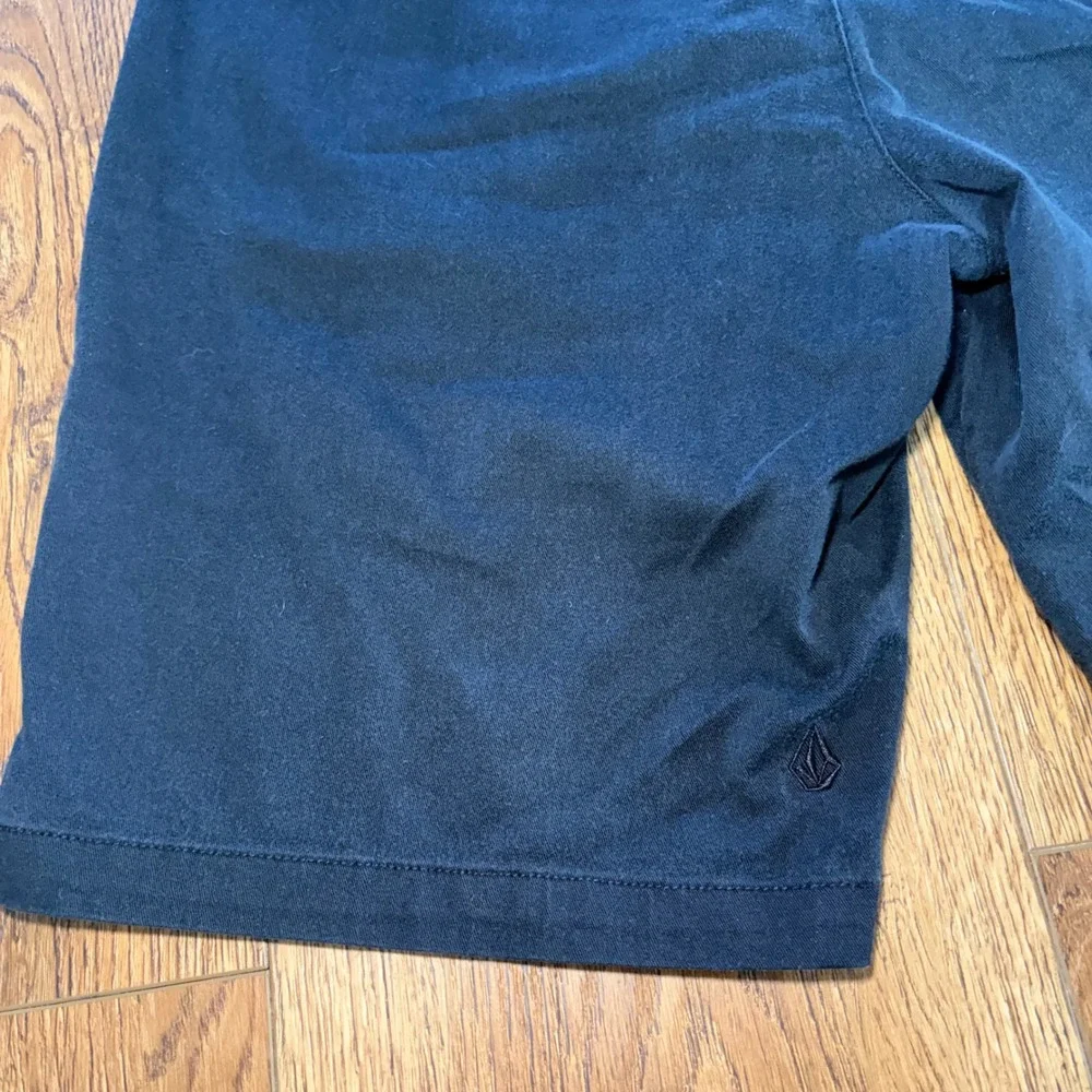 Volcom Frickin Modern Stretch Chino Shorts Mens 36 Black Skate Surf casual